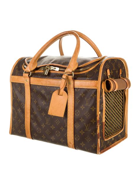 multicolor louis vuitton dog carrier